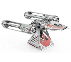 Metal Earth 3D Puzzle Star Wars: Zorii's Y-Wing Fighter / 93 Teile / ab 14 Jahren