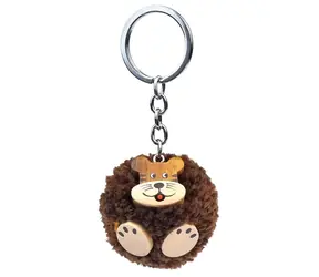 2Kids Toys Bommel-Schlüsselanhänger aus Holz Tiger / ab 3 Jahren
