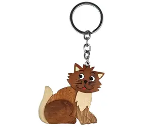 2Kids Toys Holzschlüsselanhänger große Katze / ab 3 Jahren