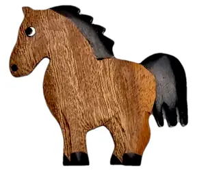 2Kids Toys Holzmagnet großes Pferd