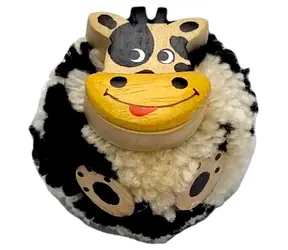2Kids Toys Holzmagnet großer Bommel Kuh