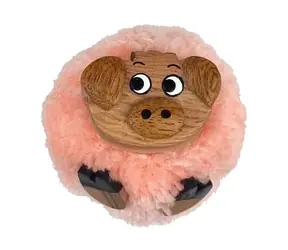 2Kids Toys Holzmagnet großer Pompon Schwein