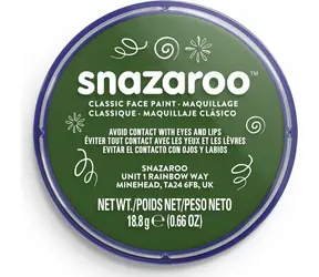 SNAZAROO Gesichtsfarbe Dunkelgrün 18ml