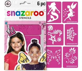 SNAZAROO Fantasy-Schminkvorlagen 6 Stück / ab 4 Jahren 