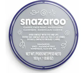 SNAZAROO Gesichtsfarbe Hellgrau 18ml