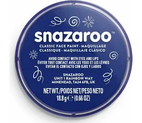 SNAZAROO Gesichtsfarbe Dunkelblau 18ml