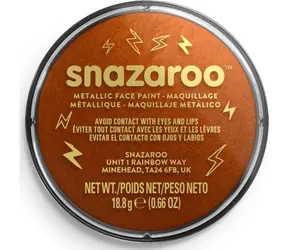 SNAZAROO Gesichtsfarbe Metallic Kupfer 18ml