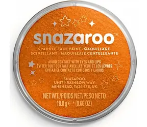 SNAZAROO Gesichtsfarbe Sparkling Orange 18ml