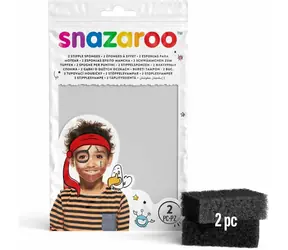 SNAZAROO Tufting-Schwämme für Gesichtsbemalung für Spezialeffekte 2 Stk