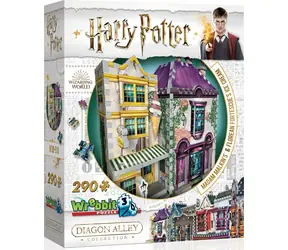 WREBBIT 3D-Puzzle Harry Potter: Madam Malkin und die Florea-Eisdiele / 290 Teile / ab 12 Jahren 