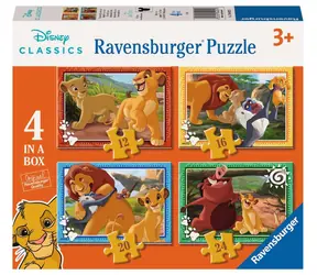 Ravensburger Disney: Der König der Löwen 4 in 1 / ab 3 Jahren