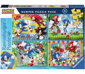 Ravensburger Sonic the Hedgehog / 4x100 Teile / ab 5 Jahren