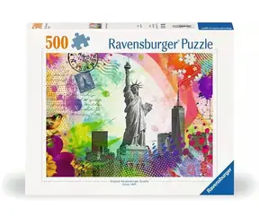 Ravensburger Postkarten aus New York / 500 Stück / ab 12 Jahren