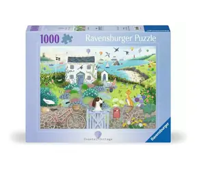Ravensburger Häuschen an der Küste / 1000 Teile / ab 14 Jahren