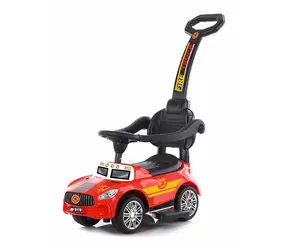 CHIPOLINO Deflektor mit Führungsstange und Geräuschen Feuerwehrmänner / 1,5 - 3 Jahre / bis 25 kg