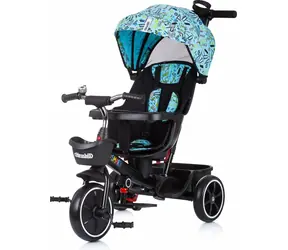 CHIPOLINO Dreirad mit Verdeck SMART 2in1 Blau / ab 1 Jahr / bis 25 kg