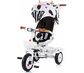 CHIPOLINO Dreirad mit Verdeck Futuro 2in1 Cow / ab 1,5 Jahren / bis 25 kg