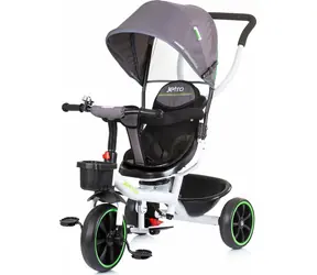 CHIPOLINO Dreirad mit Verdeck Jetro 2in1 Glacier / ab 1,5 Jahren / bis 25 kg