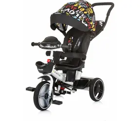CHIPOLINO Dreirad mit Verdeck Be Active 2in1 Love / ab 1,5 Jahren / bis 25 kg