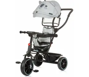CHIPOLINO Dreirad mit Verdeck Pulse 2in1 Koala / ab 1,5 Jahren / bis 25 kg