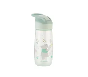 KikkaBoo Becher mit Silikontrinker 450 ml 12 Monate+ Music Fest Mint / ab 12 Monaten