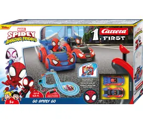 Carrera 63050 FIRST Spidey Go Webs Go / Autorennbahn / Rundkurslänge 2,9 m / ab 3 Jahren