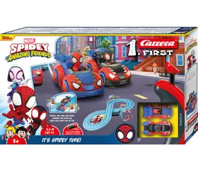 Carrera 63049 FIRST Spidey Web Spin / Autostrecke / Rundkurslänge 2,4 m / ab 3 Jahren