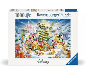 Ravensburger Disney: Alle einsteigen zu Weihnachten / 1000 Teile / ab 14 Jahren