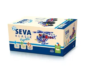SEVA Baukasten Classic The Biggest / 1162 Teile / ab 4 Jahren