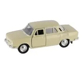 Welly Škoda 100 beige / 1:34 / ab 3 Jahren