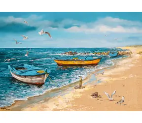 Castorland 53919 Art Collection: Morgen am Meeresufer / 500 Teile / ab 9 Jahren