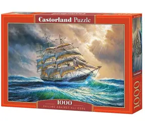 Castorland 104529 Segelschiff auf See / 1000 Teile / ab 9 Jahren