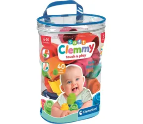 Clementoni Soft Clemmy 40 Würfel im Plastikbeutel / ab 6 Monaten