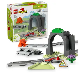 LEGO® DUPLO® 10425 Eisenbahntunnel und Gleise - Erweiterungsset / Anzahl der Teile: 20 / ab 2 Jahren