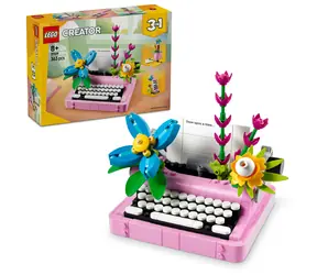 LEGO® Creator 3-in-1 Schreibmaschine mit Blumen (31169) / Anzahl der Teile: 363 / ab 8 Jahren