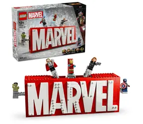 LEGO® MARVEL 76313 MARVEL Logo und Minifiguren / Anzahl der Teile: 931 / ab 12 Jahren