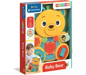 Clementoni Montessori - Didaktischer Teddybär / ab 12 Monaten