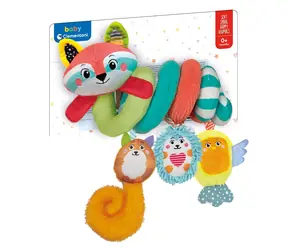 Clementoni Clemmy Baby - Plüschspirale für Kinderwagen / ab 0 Monaten 