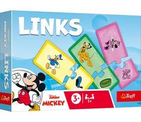 Trefl - Puzzle - Links Mickey und seine Freunde / 2x14 Teile / ab 3 Jahren