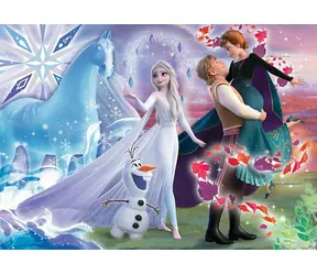 Trefl - Puzzle - Eiskönigreich - Welt der Schwestern / 200 Teile / 48 x 34 cm / ab 7 Jahren