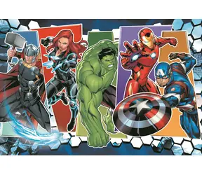 Trefl - Puzzle - Avengers: Invincible / 60 Teile / 33 x 22 cm / ab 4 Jahren