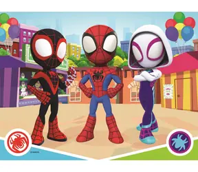 Trefl - Puzzle - Spidey und seine tollen Freunde / 30 Teile / 27 x 20 cm / ab 3 Jahren