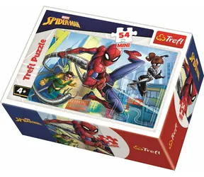 Trefl - Puzzle - Spiderman: Do Akce / 54 Teile / 20 x 13 cm / ab 4 Jahren