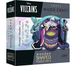 Trefl Wood Craft Origin - Puzzle - Villiains: Wir schmieden Gurken / 505 Teile / 39,4 x 51,9 cm / Alter 14+