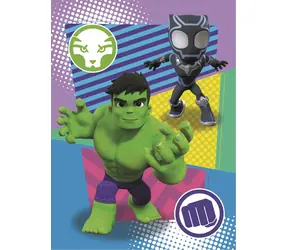 Trefl - Puzzle - Amazin Spidey: Hulk und Black Panther / 20 Teile / 22 x 16 cm / ab 3 Jahren
