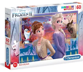 Clementoni PUZZLE Frozen Kingdom 2: Schwestern / 60 Teile / ab 5 Jahren