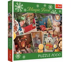 Trefl - Puzzle - Magische Weihnachtszeit / 1000 Teile / 68,3 x 48 cm / ab 12 Jahren