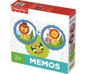 Trefl - Pexeso - Fisher-Price Tiere / 20 Minuten / 2-4 Spieler / ab 3 Jahren