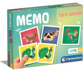 Clementoni Pexeso Tiere auf dem Bauernhof / 20 Minuten / 2-4 Spieler / ab 4 Jahren