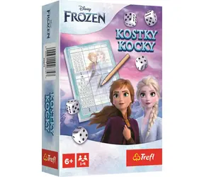 Trefl - Spiel - Brettspiel Würfel: Eiskönigreich / 15 Minuten / 1-4 Spieler / ab 6 Jahren